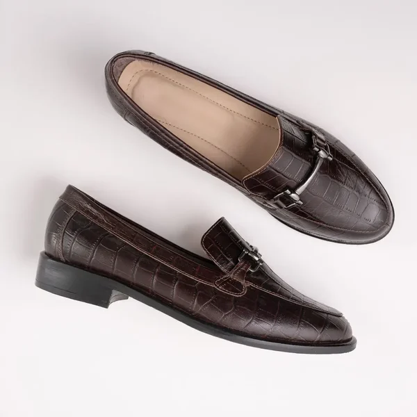 Sample closet item: Brown loafers