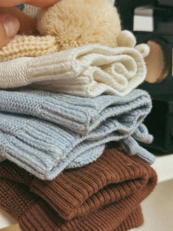 Sample product photo: Folded knits