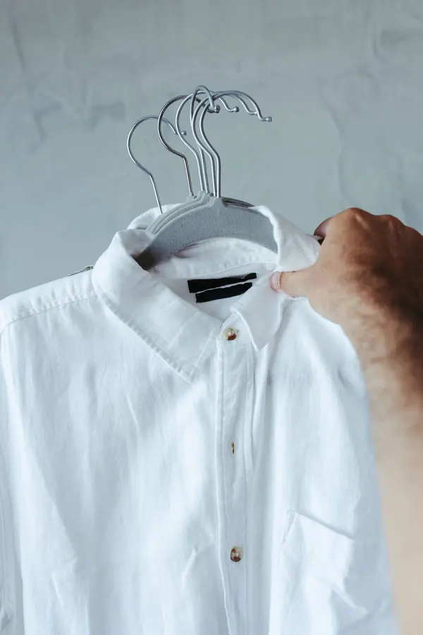 Sample closet item: White shirt